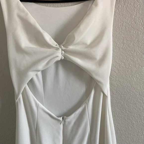 BHLDN Misty Wedding White Dress. Size 10 - Picture 13 of 15